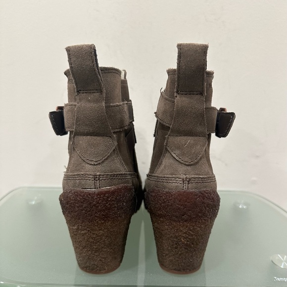 Merrell Tremblant Ankle Booties J94750 Suede Wedge Brown‎ Women's 8 - Picture 4 of 9